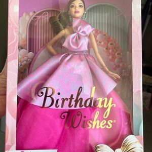 Birthday Wishes Pink Barbie Party Doll NIB!